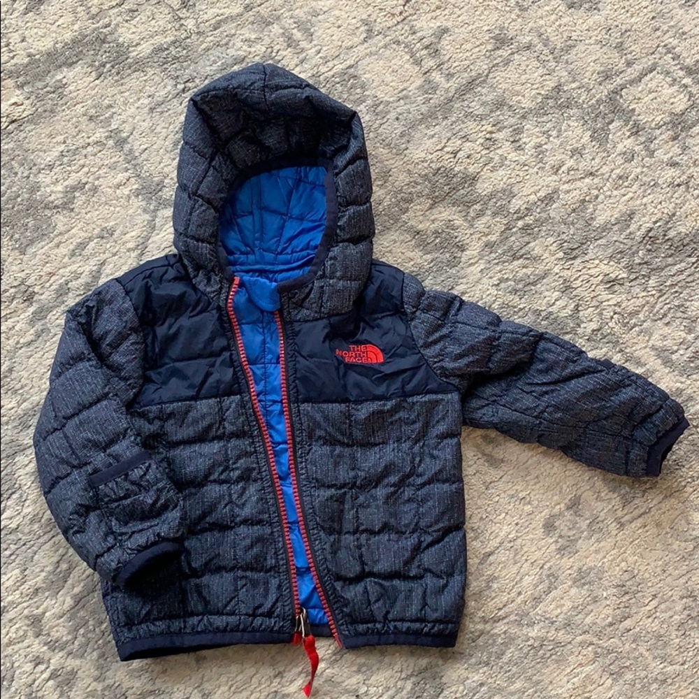 Baby boys reversible North Face jacket 12mo